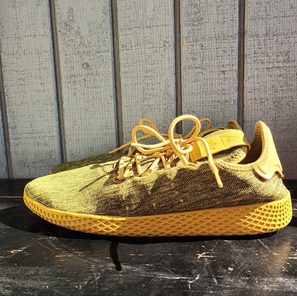 ADIDAS Pharrell X Tennis Hu | 'Dip-Dyed Collection | Yellow - Picture 2 of 6